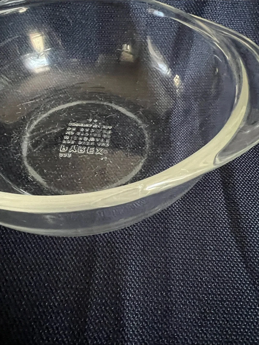 Pyrex 002 Clear Glass Oval Casserole with Lid 682-C 1 quart Casserole Dish